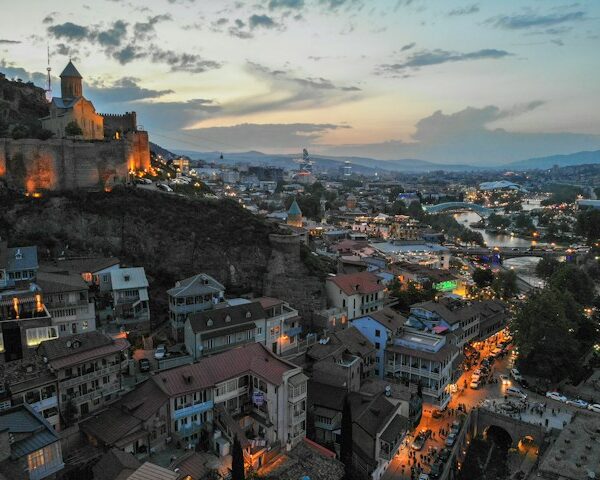 Vivir un mes en Tbilisi: vista de la ciudad